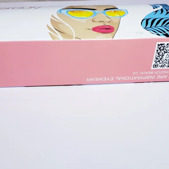 Women's Crystal Frame Colored Mirror Cat Eye Sunglasses - Picture 8 of 10